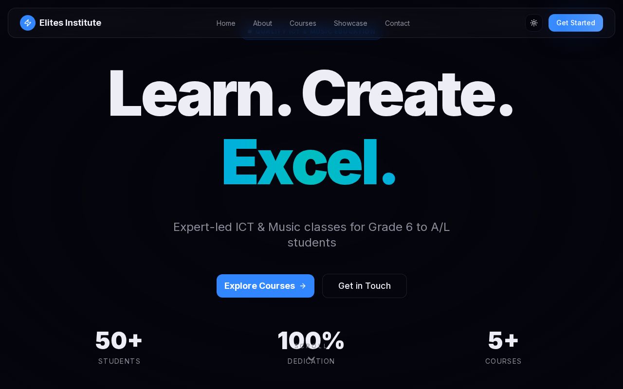 Elites Institute LMS